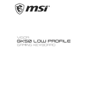 MSI Vigor GK50 Low Profile