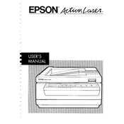 Epson ActionLaser manual cover