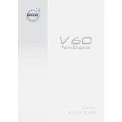 Volvo V60 2016 Twin Engine manual cover