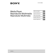 Sony FMP-X5 manual cover