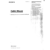 Sony RM-CM101 manual cover