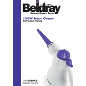 Beldray BEL0187 1000W Steam Cleaner manual cover