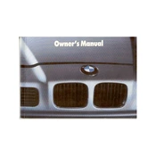 BMW 850i Coupe 8 Series 1999 manual cover