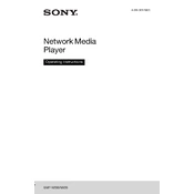 Sony SMP-N200 manual cover