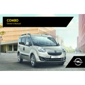 Opel Combo 2017.5 manual cover