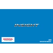 Honda Insight 2019 manual cover