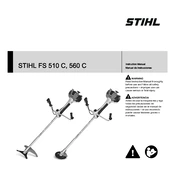 Stihl FS 510 C-M FS 560 C-EM manual cover