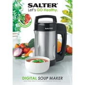 Salter EK2411 Digital Soup Maker manual cover