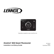 Lennox iComfort M30 manual cover