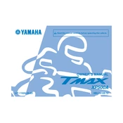 Yamaha XP500A TMAX 2014 manual cover