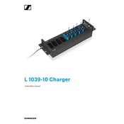 Sennheiser L 1039-10 manual cover