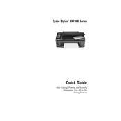 Epson Stylus CX7400 manual cover