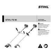 Stihl FS 90 manual cover