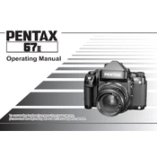 Ricoh Pentax 67 II manual cover