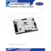 Carrier CIV-OR Installation and manual cover