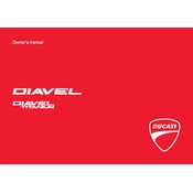 Ducati Diavel Titanium 2015 manual cover