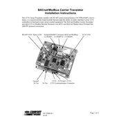 Carrier 33CNTRAN485 manual cover