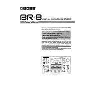 Boss BR-8 manual cover