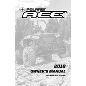 Polaris ACE 500 SP manual cover