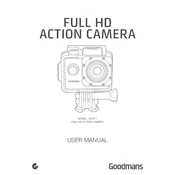 Goodmans B&M Full HD Action Camera 330377 manual cover