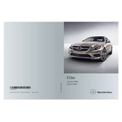 Mercedes-Benz E-Class Cabriolet 2014 manual cover