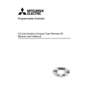 Mitsubishi Electric CC Link System Compact manual cover