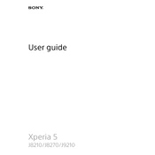 Sony J8210 Xperia 5 manual cover