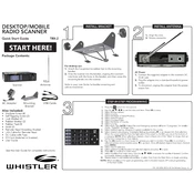 Whistler TRX2 Radio Scanner manual cover