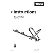 Thule Upride 599000 manual cover