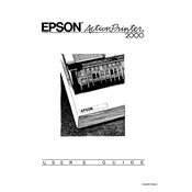 Epson Action Printer 2000 manual cover