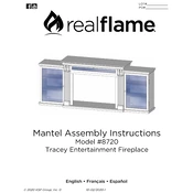 Realflame 8720 manual cover