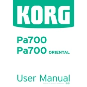 KORG Pa700 ORIENTAL
