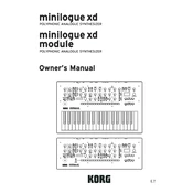KORG minilogue xd module