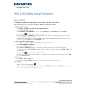 Olympus MXE 3.0R2 manual cover