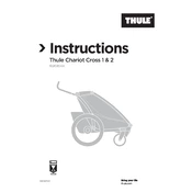 Thule Chariot Cross 1 Stroller manual cover