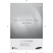 Samsung DV419AE Dryer manual cover