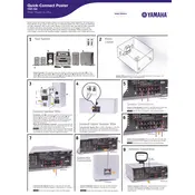 Yamaha YHT-760 Sound System manual cover