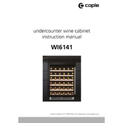 Caple WI6141 Wine Cabinet manual cover