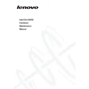 Lenovo IdeaTab A3000 Tablet manual cover