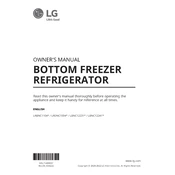 LG LRBNC1104S Refrigerator manual cover