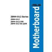 ASUS Z8PH-D12-IFB Motherboard manual cover