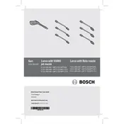 Bosch F 016 800 443 Accessory manual cover