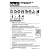 Sealey SUPERMIG130 Welder manual cover