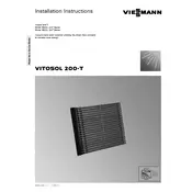 Viessmann Vitosol 200-T SD2A 3m2 Series Solar Panel manual cover