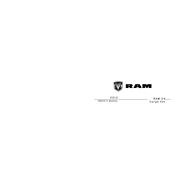 Ram Cargo Van 2012 Van manual cover