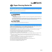 Brother Paper Piercing Starter Kit manual cover