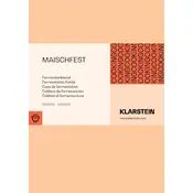 Klarstein MAISCHFEST 10032122 Kettle manual cover