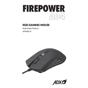 ADX Firepower A04 AFPA0419 Mouse manual cover