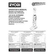 Ryobi PBLRC25 Ratchet manual cover