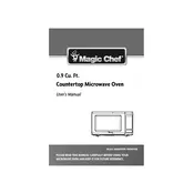 Magic Chef HMM990B Microwave manual cover